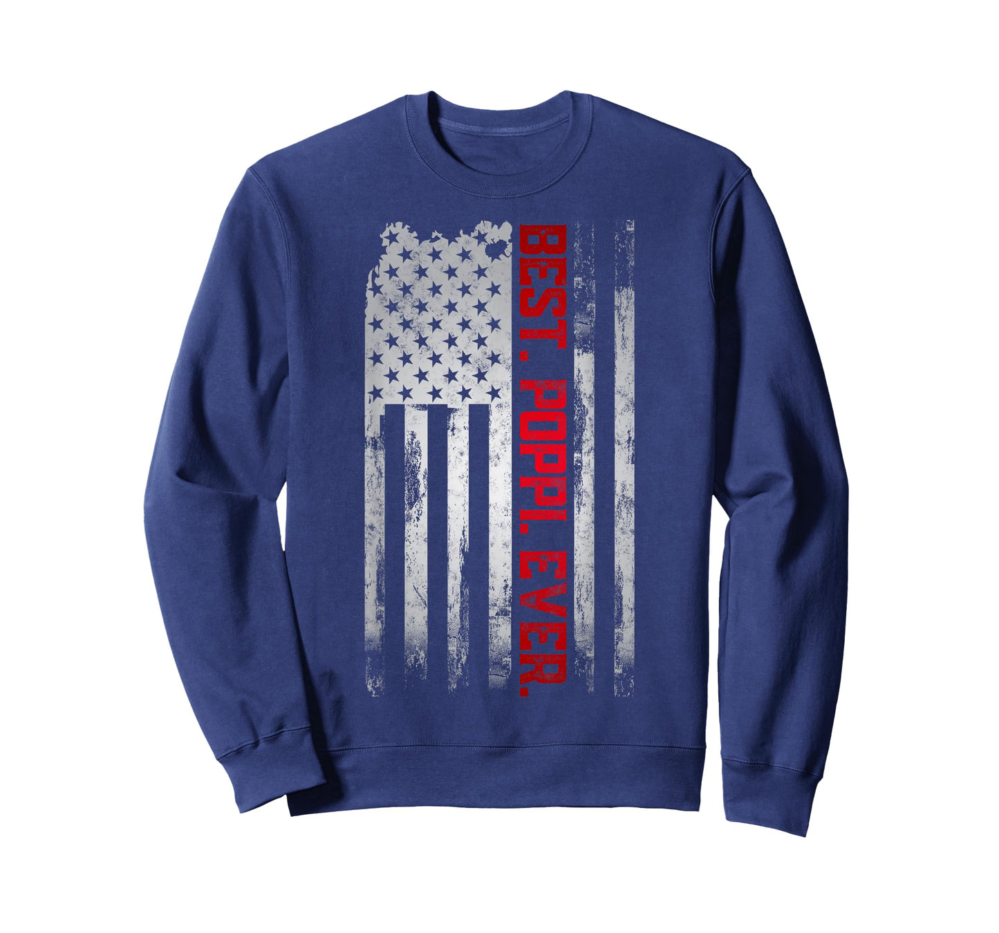 Best Poppi Ever American USA Flag Poppi T-Shirt