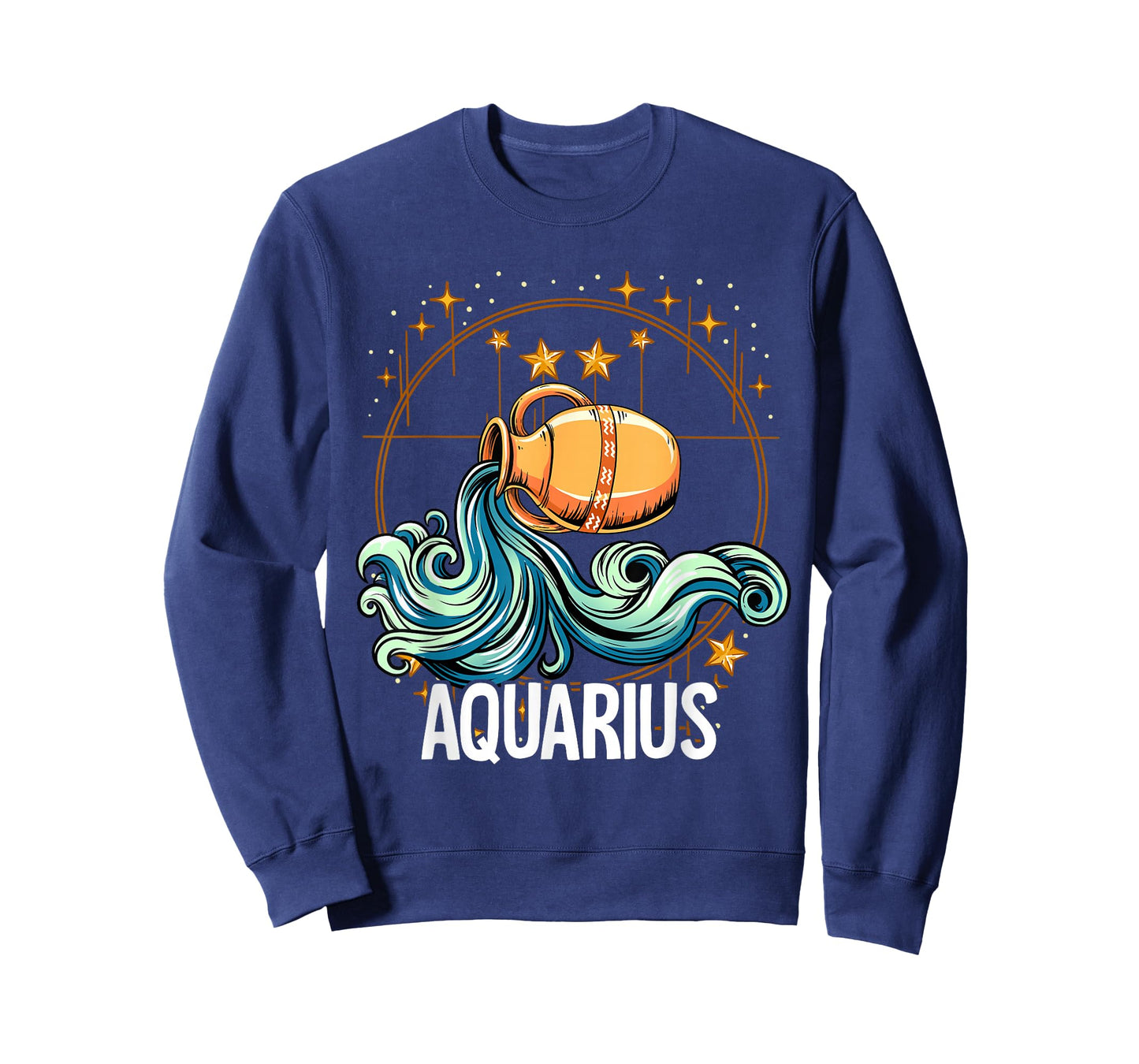 Aquarius Zodiac Sign T-Shirt