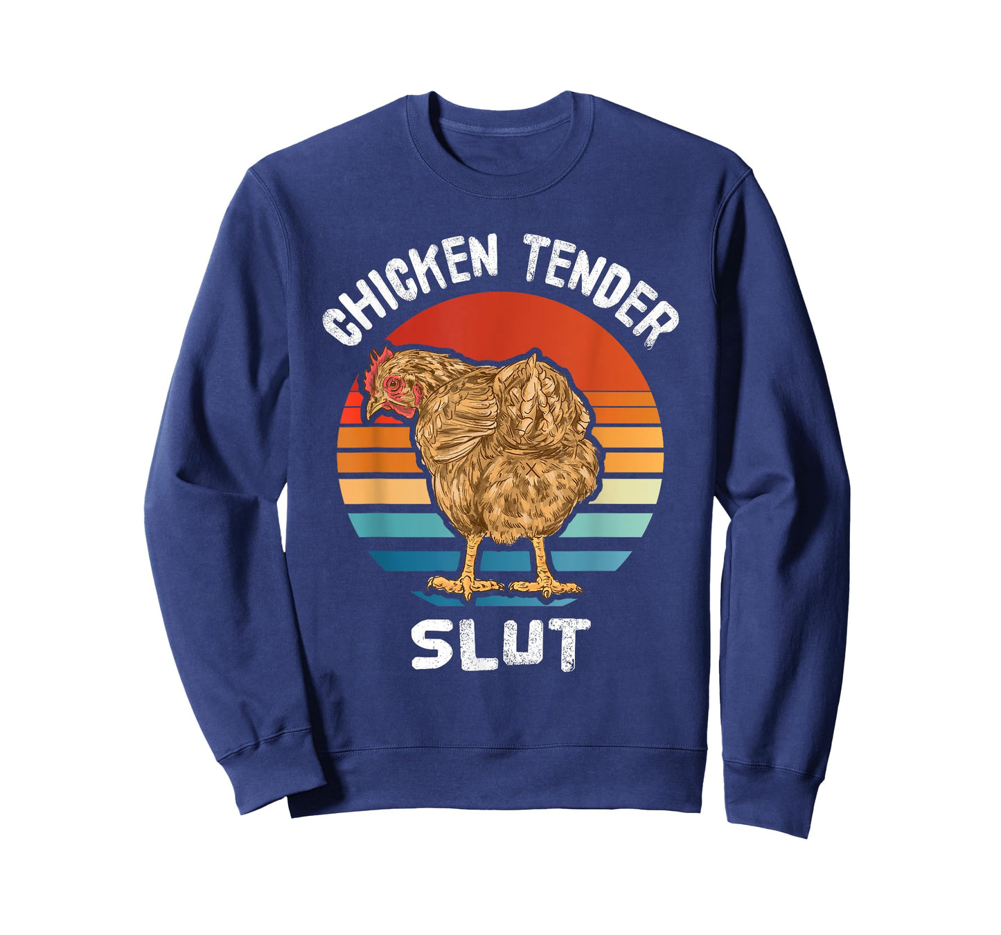 Chicken Tender Slut groovy farmer T-Shirt