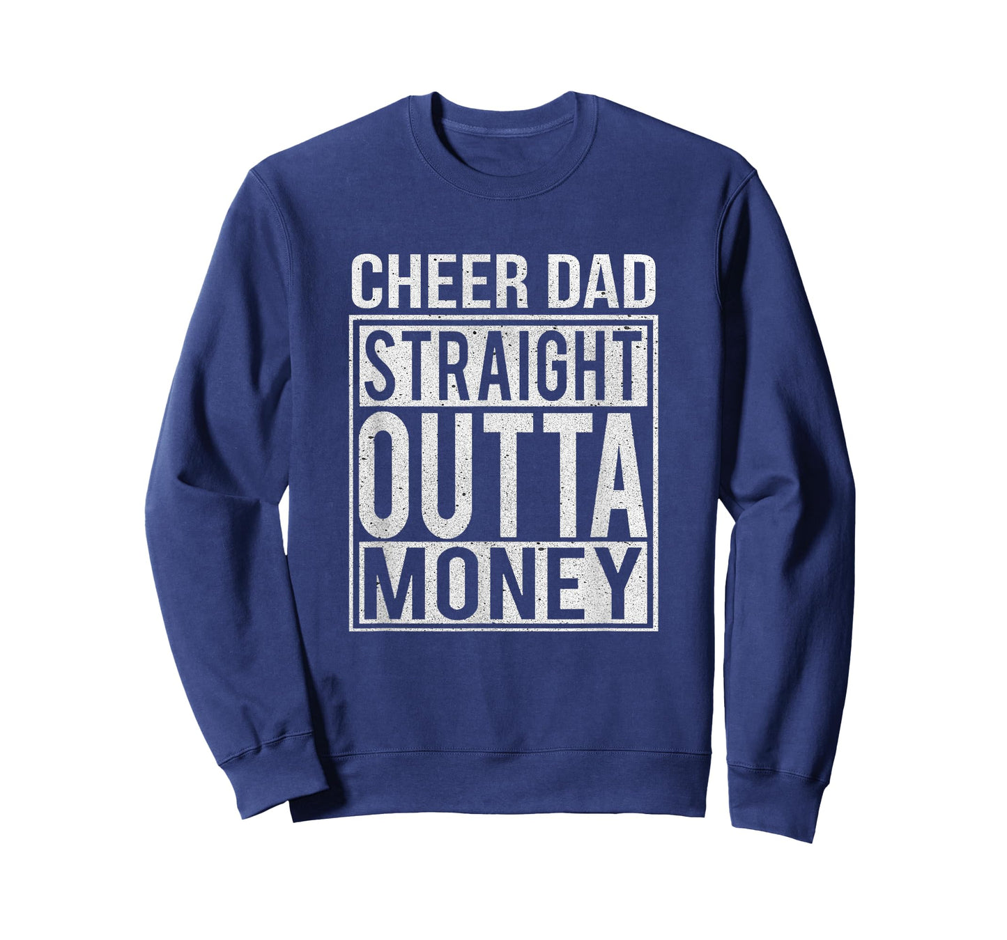Cheer Dad Straight Outta Money T-Shirt I Cheer Coach Gift T-Shirt