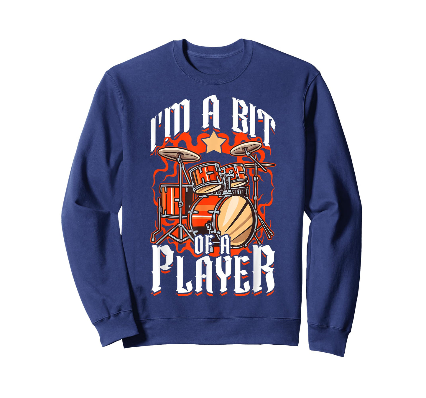 I'm a bit of a player. Funny Drummer pun T-Shirt