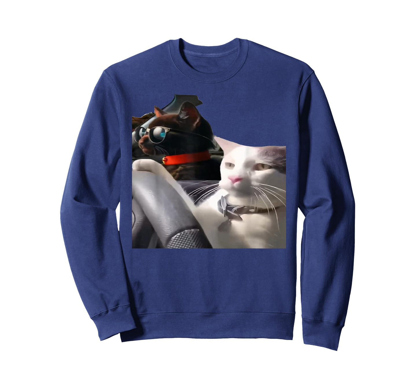 Cat Driving Meme T-Shirt