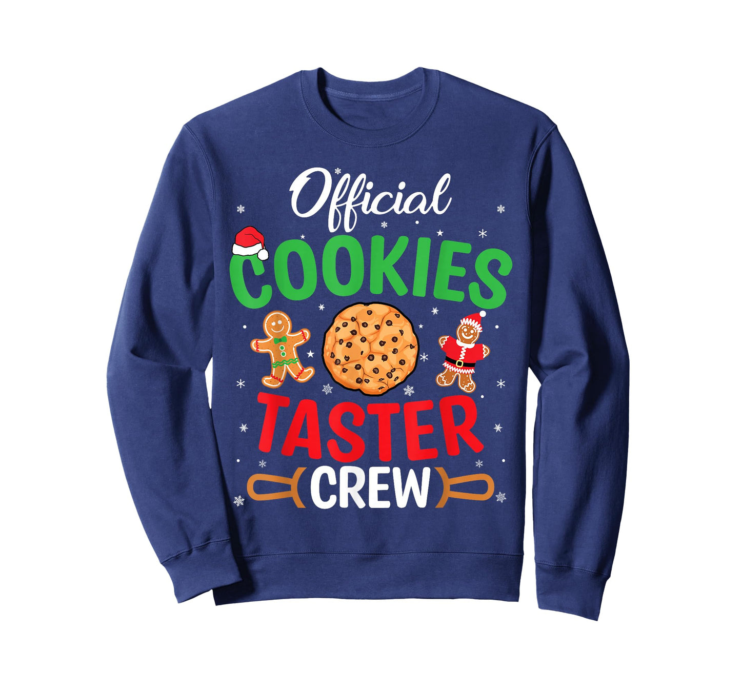 Christmas Official Cookie Taster Crew Team Gingerbread Xmas T-Shirt