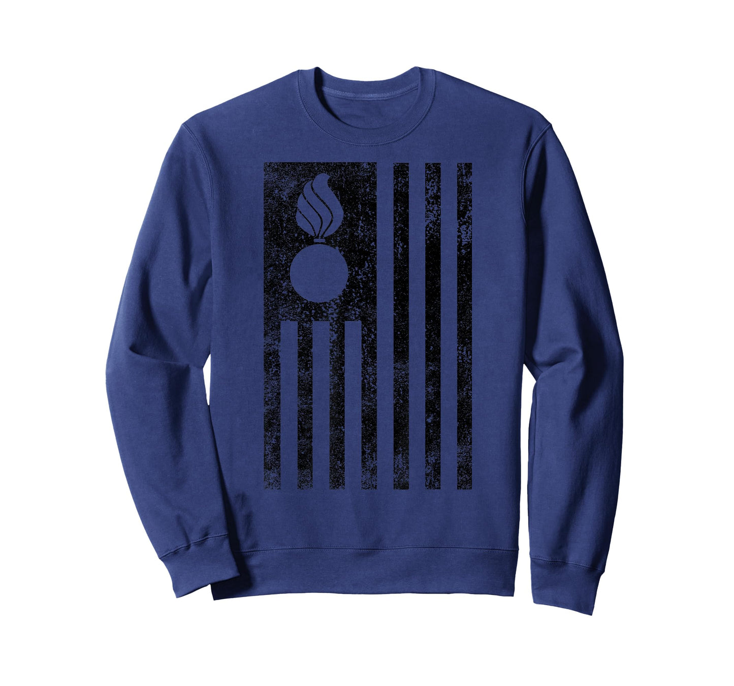 Air Force Ammo Pisspot American Flag Distressed T-Shirt
