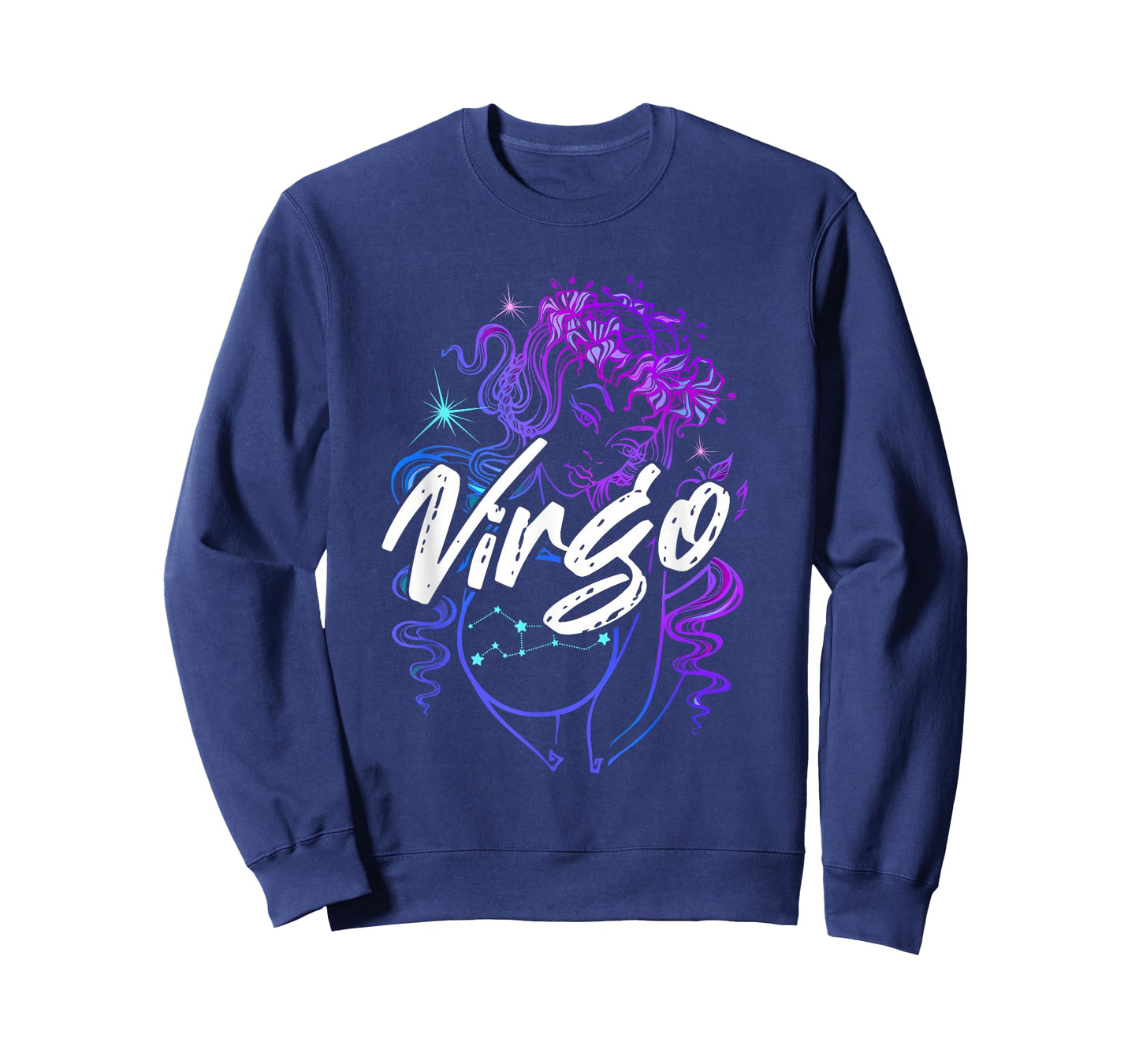 Zodiac Sign Virgo Beautiful Girl Born in August September T-Shirt