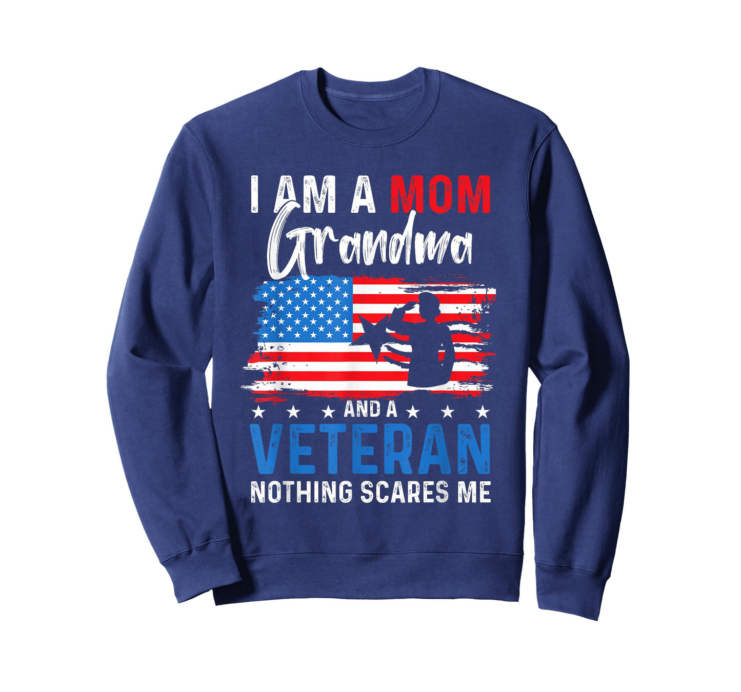 Veterans Day Woman Brave Heroes Proud Female USA Mom Grandma T-Shirt