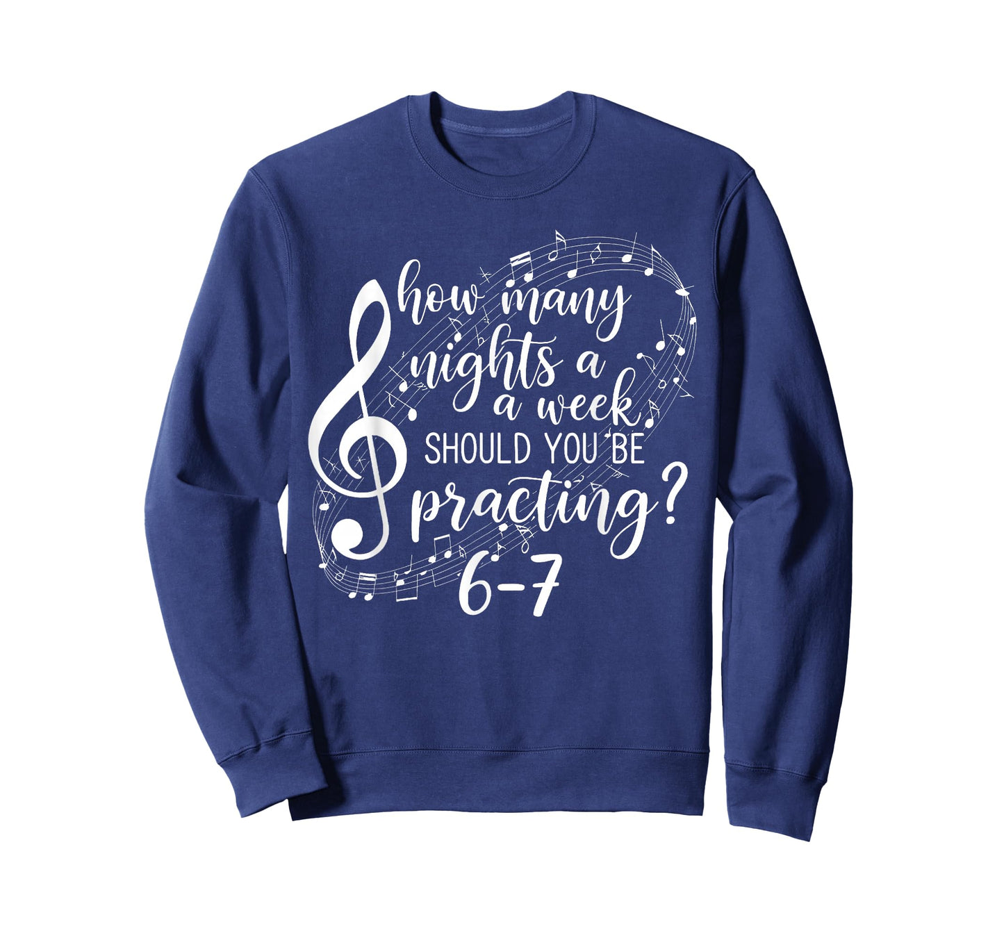 Six Seven Slang Music Teacher 6 7 Funny Number 67 Meme T-Shirt