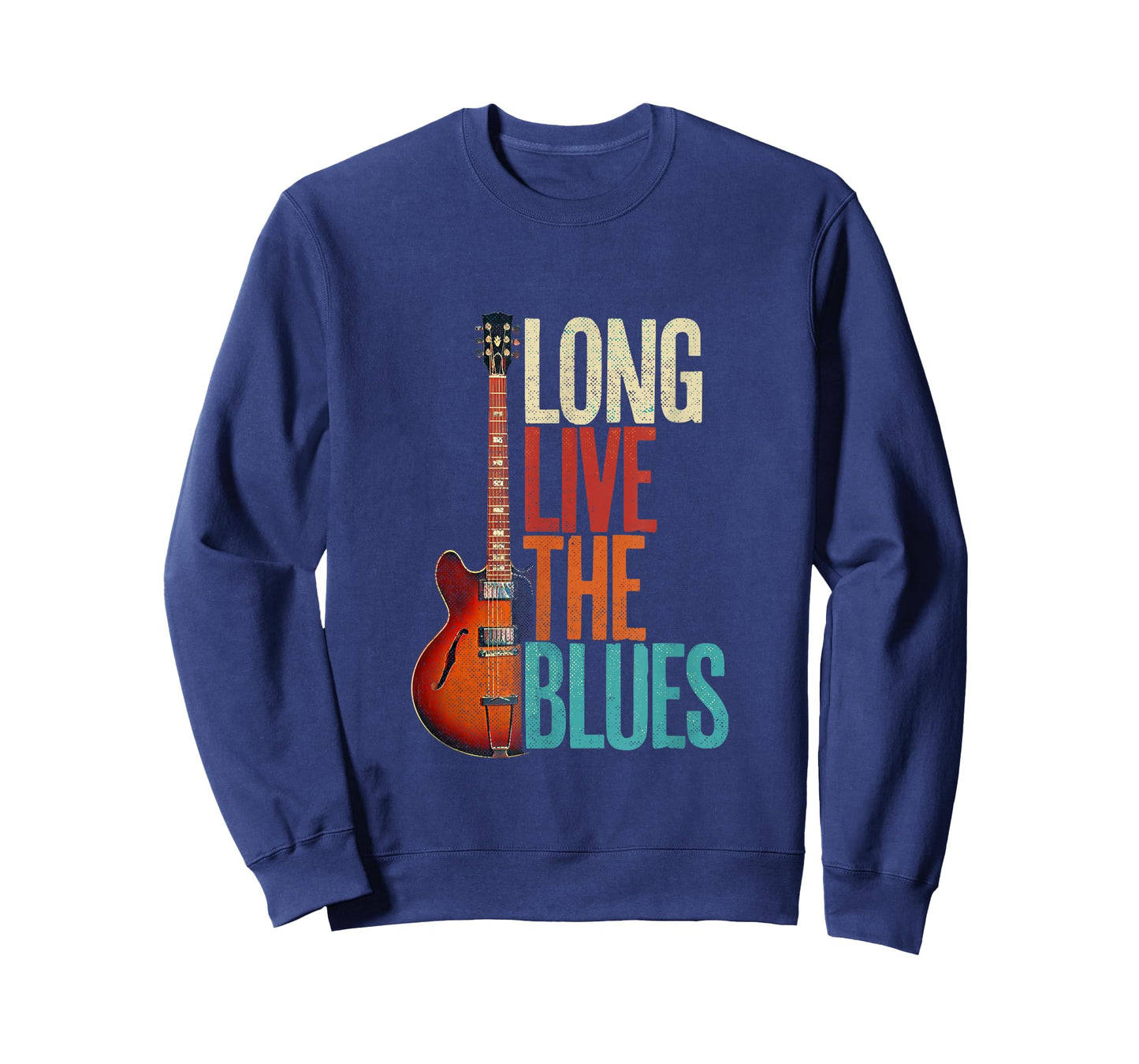 Blues Music Guitar Funny for Guitarist Guitar Player Vintage T-Shirt