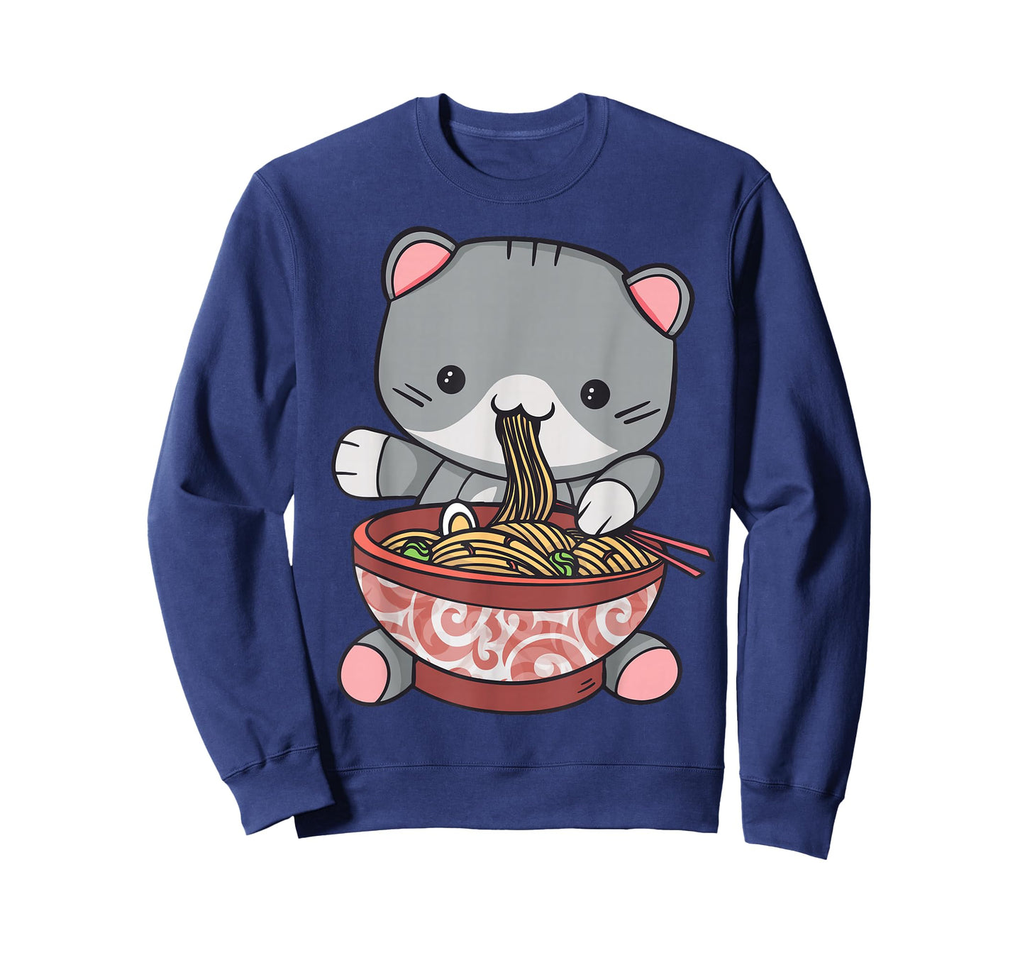 Ramen Cat Japanese Kawaii Anime Lover T-Shirt