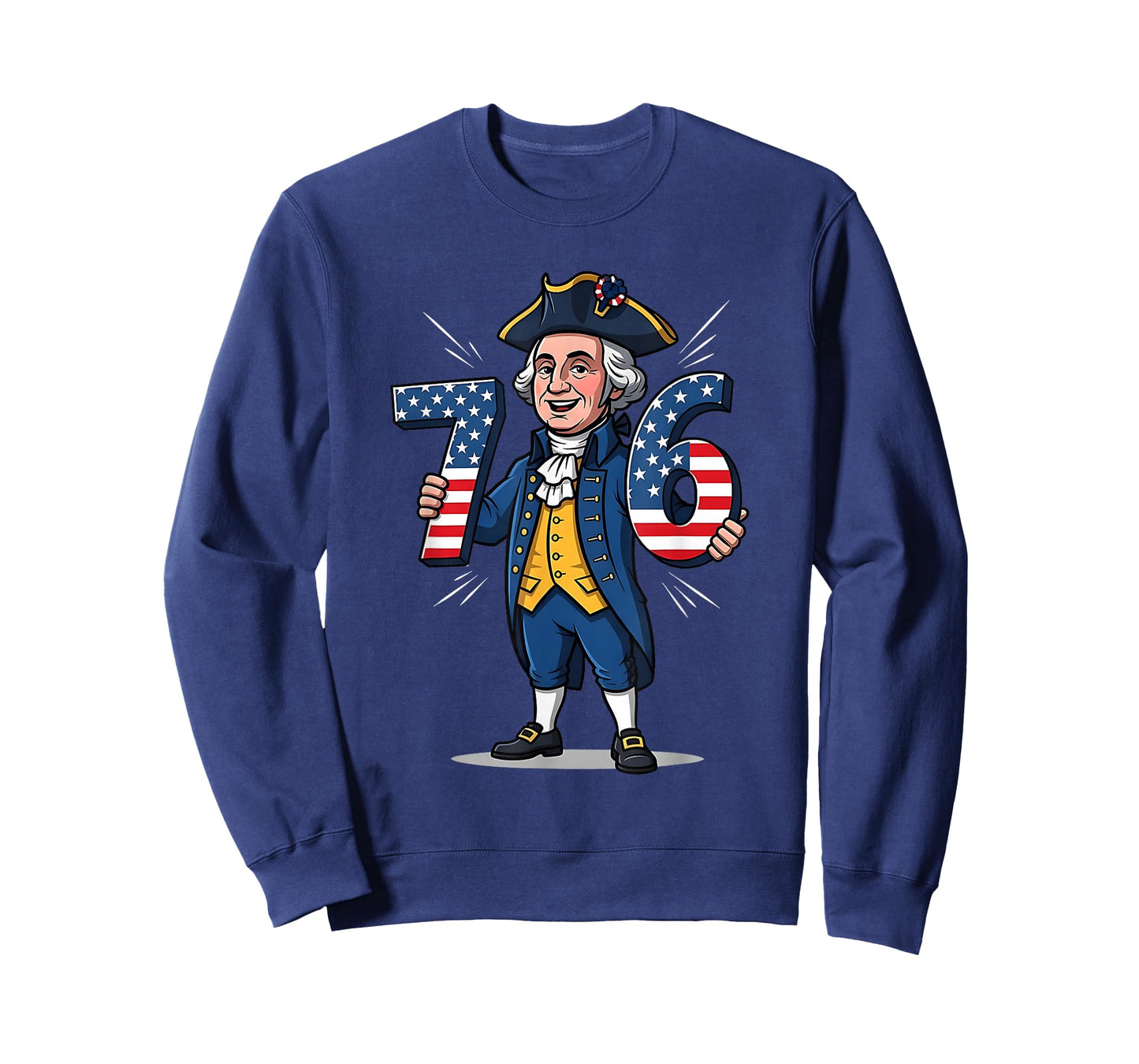 6-7 7-6 George Washington Six Seven Meme Gen Alpha Slang T-Shirt