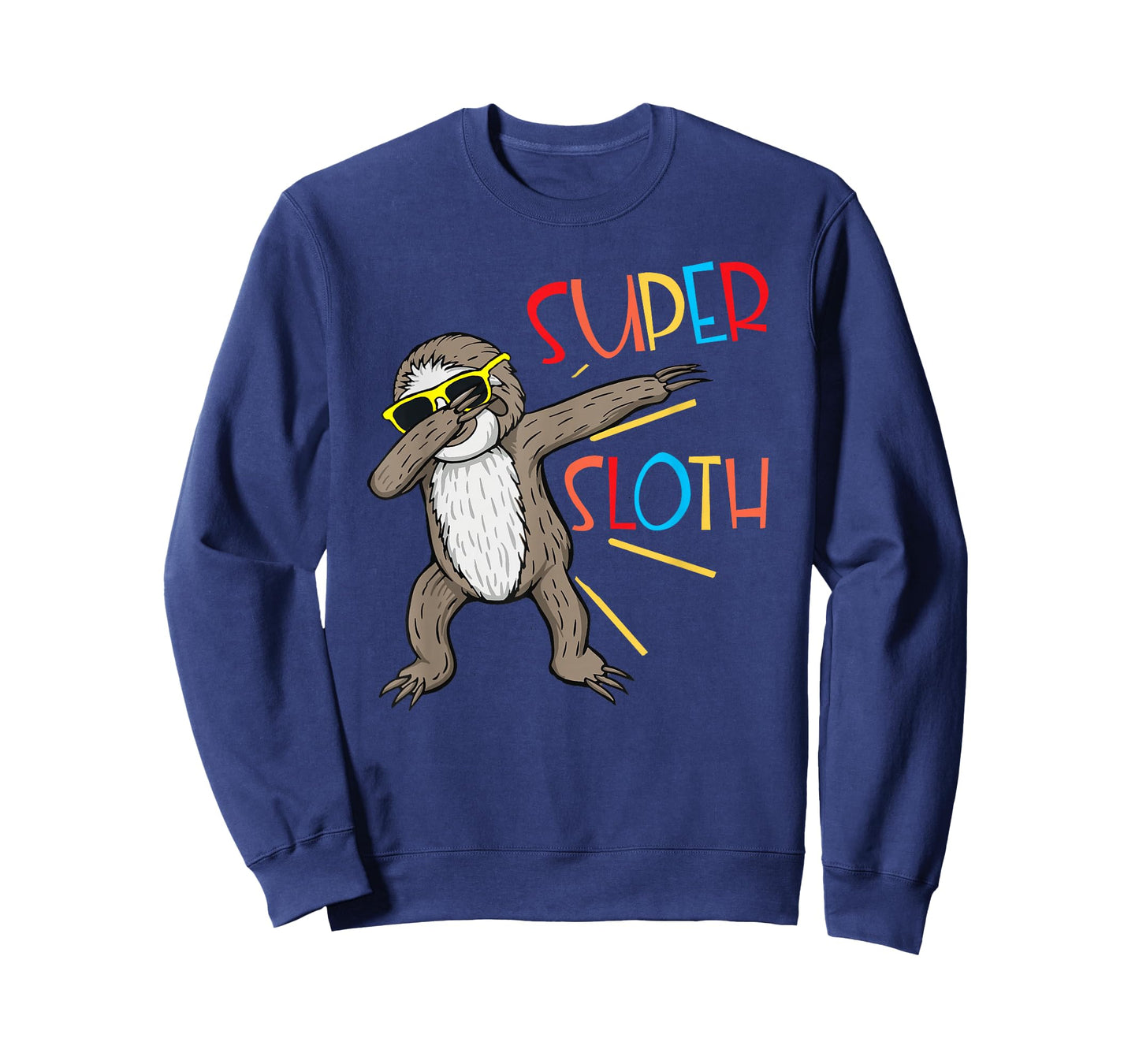 Funny Super Sloth Superhero Dabbing Dance Move Dab for Kids T-Shirt