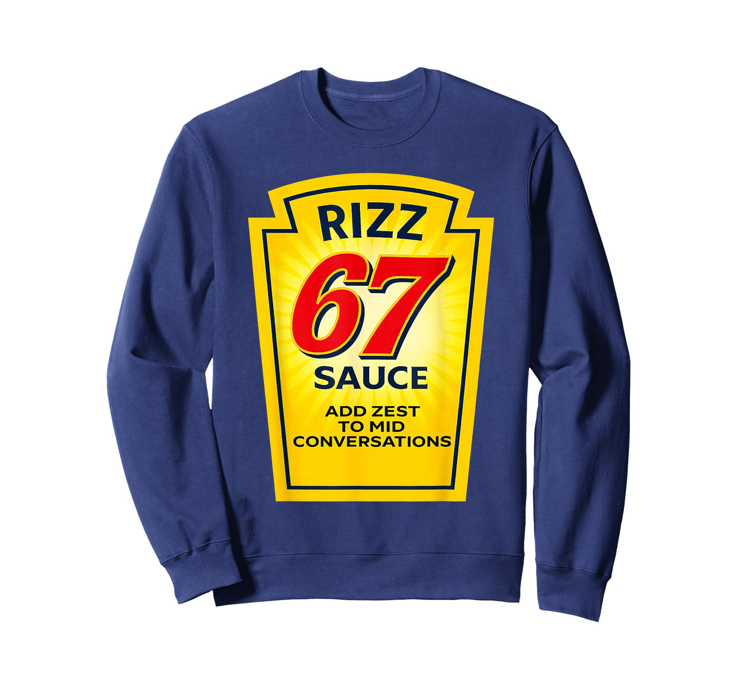 Rizz 67 Sauce Six Seven Parody Funny Trending Internet Memes T-Shirt