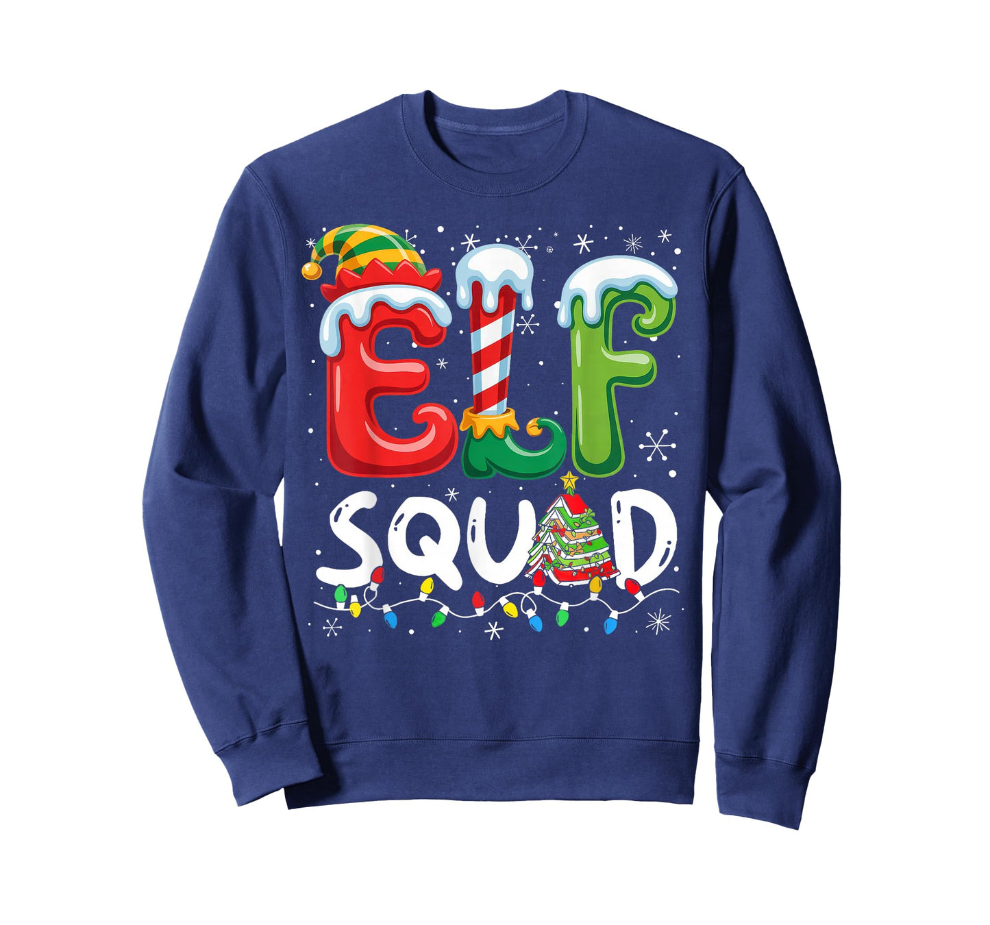 ELF Squad Funny Christmas ELF Student Teacher Men Women Kids T-Shirt