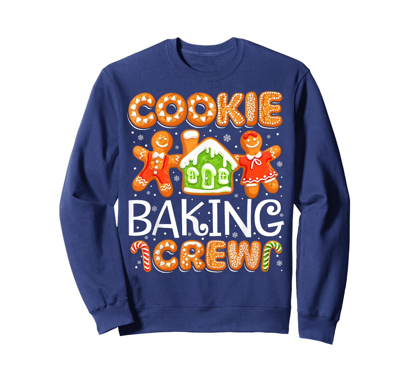 Christmas Cookie Baking Crew Baker Funny Pajamas Family Xmas T-Shirt