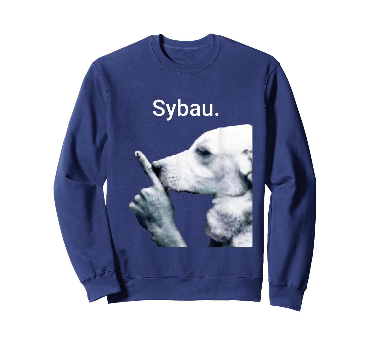 Funny sybau Dog Meme Shush unhinged Meme gen z brainrot T-Shirt