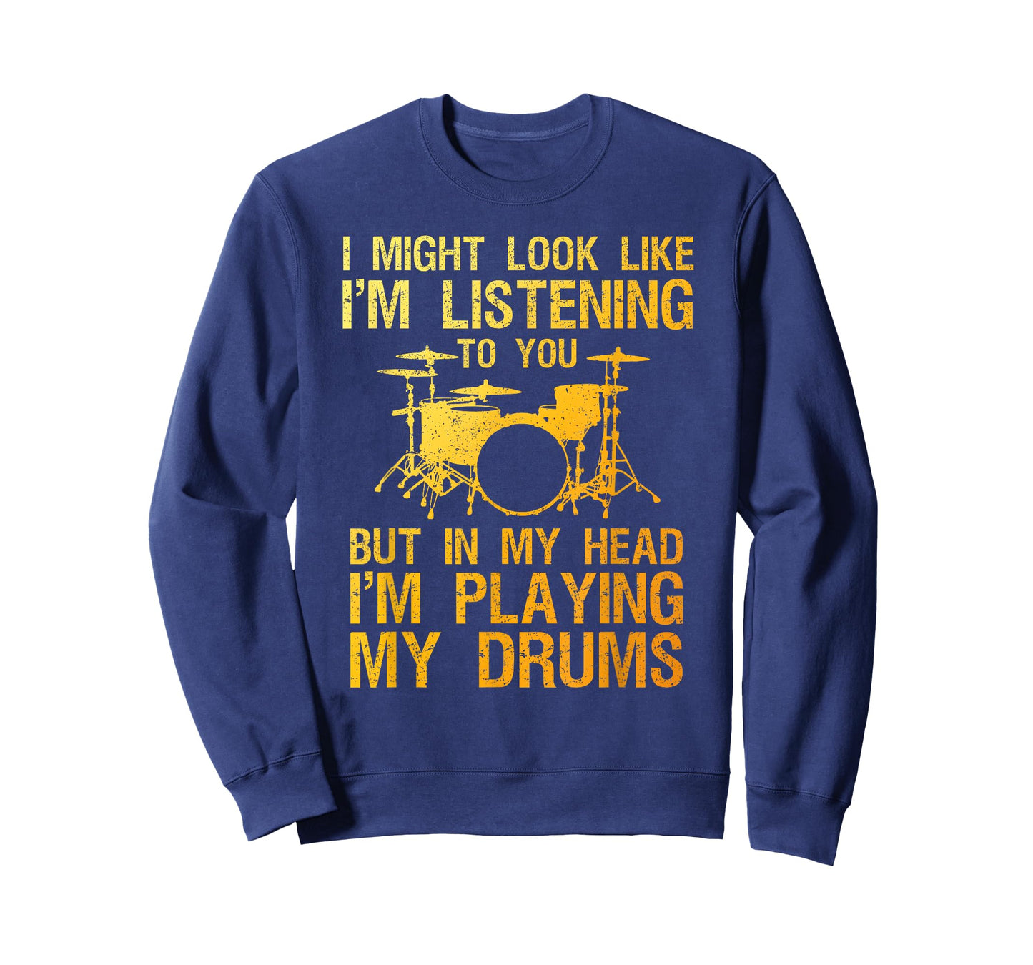 Funny Drummer Art For Men Women Drum Player Percussion Lover T-Shirt