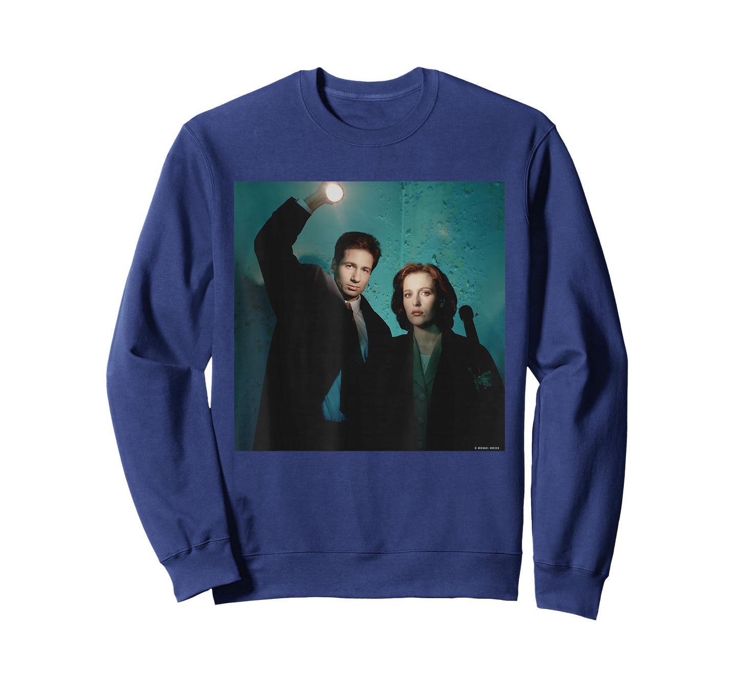 The X-Files David Duchovny Gillian Anderson Michael Grecco T-Shirt