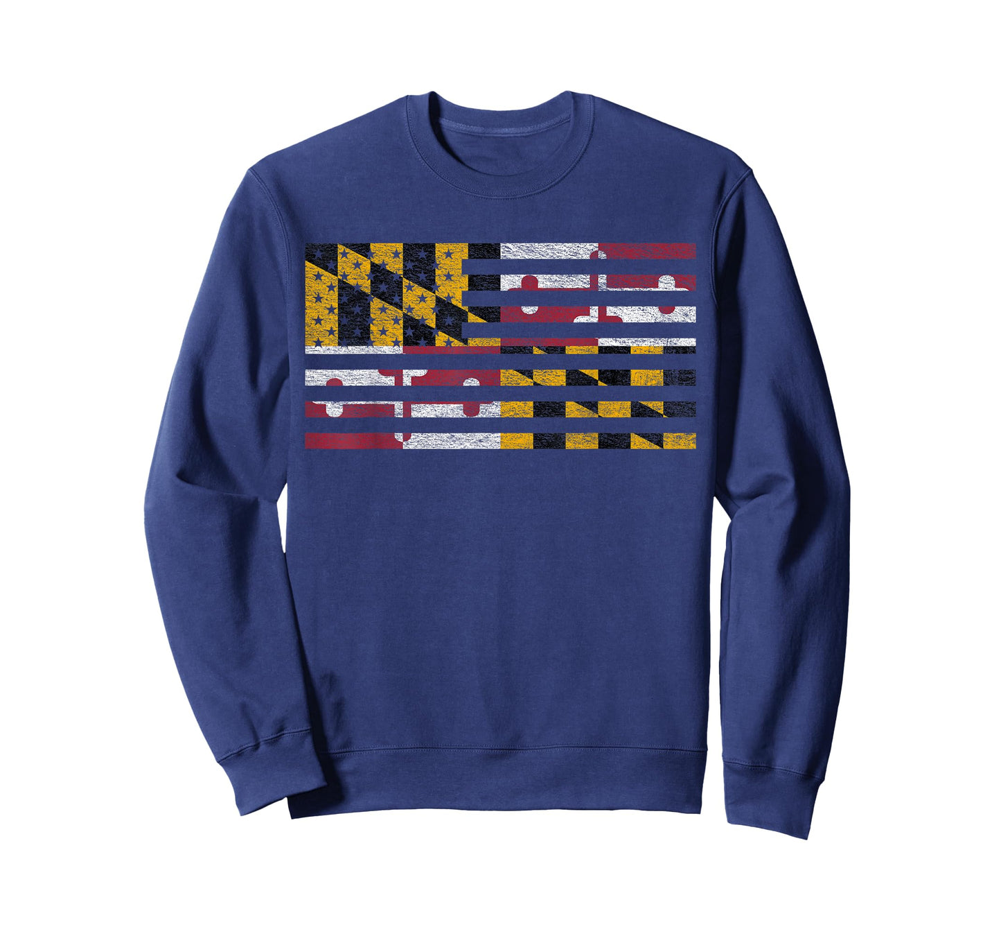 MARYLAND STATE FLAG USA UNITED STATES AMERICAN FLAG T-Shirt