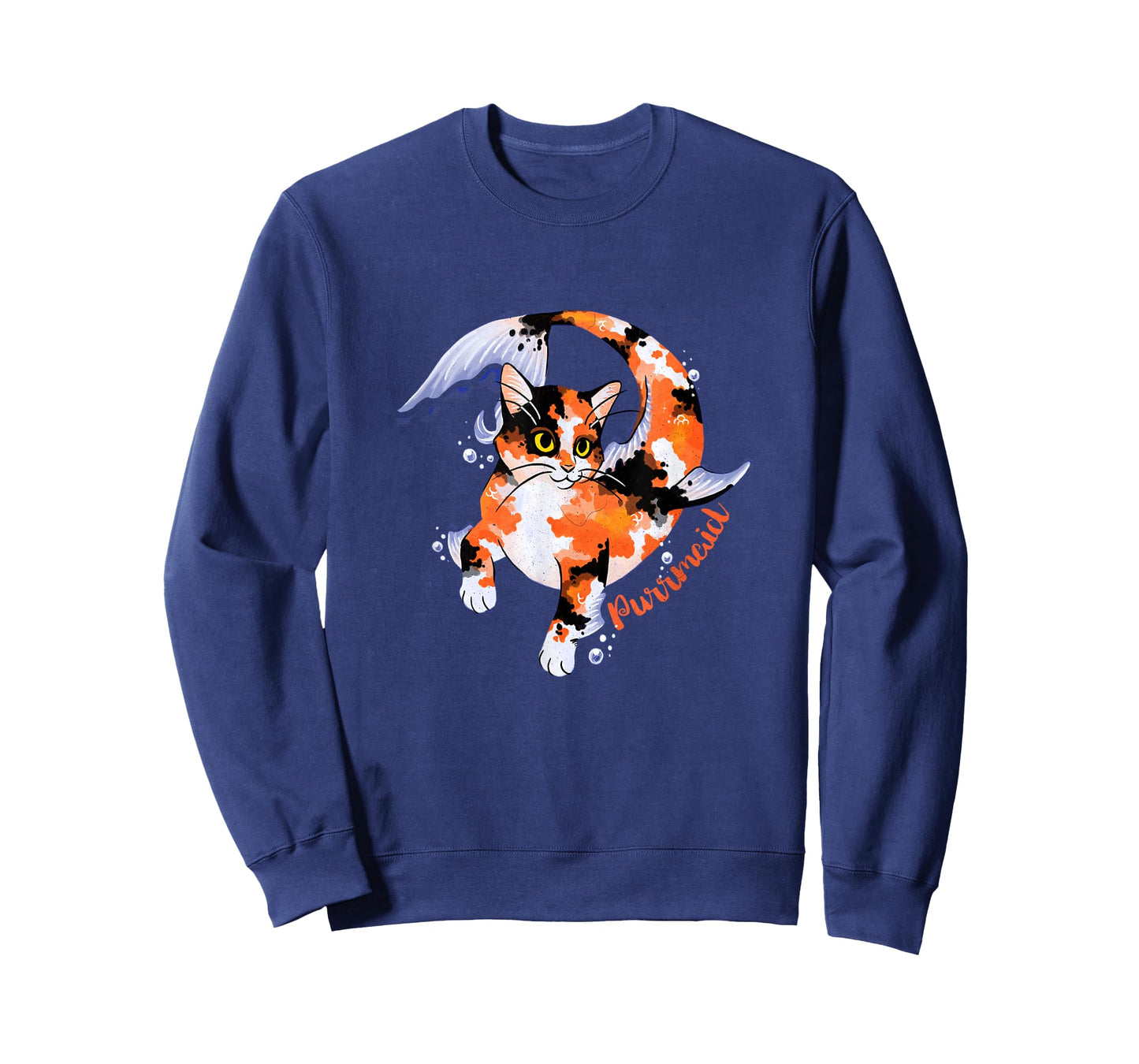 Purrmaid | Funny Mermaid Cat, Mermaiding Kitty T-shirt