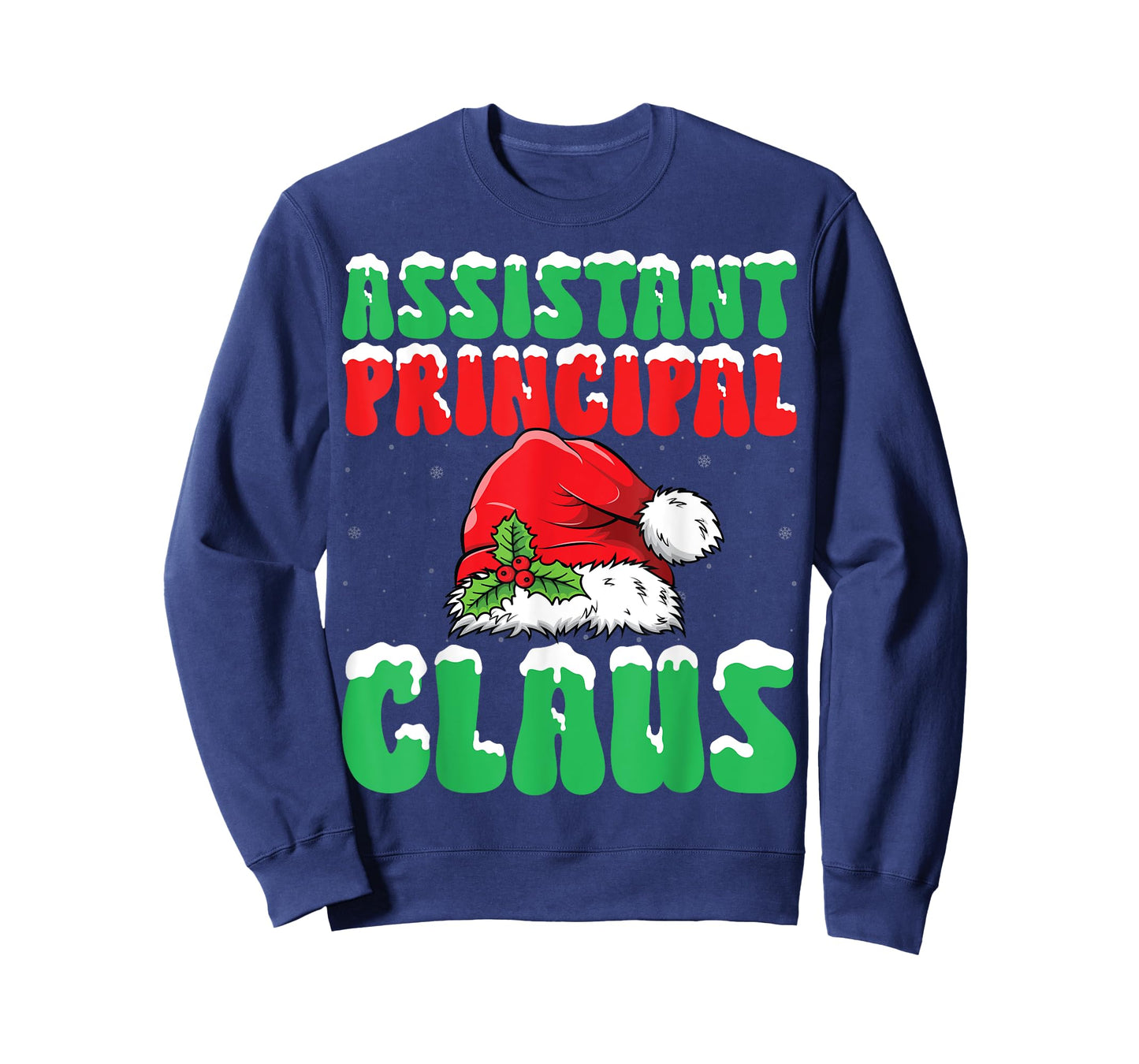 Assistant Principal Santa Claus Xmas School Worker Christmas T-Shirt