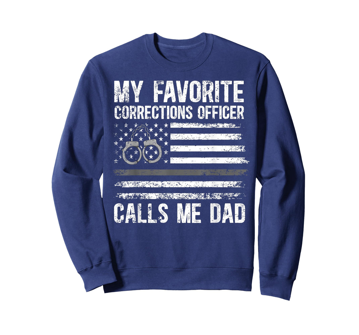 Proud Corrections Dad Of A Correctional Officer Father T-Shirt