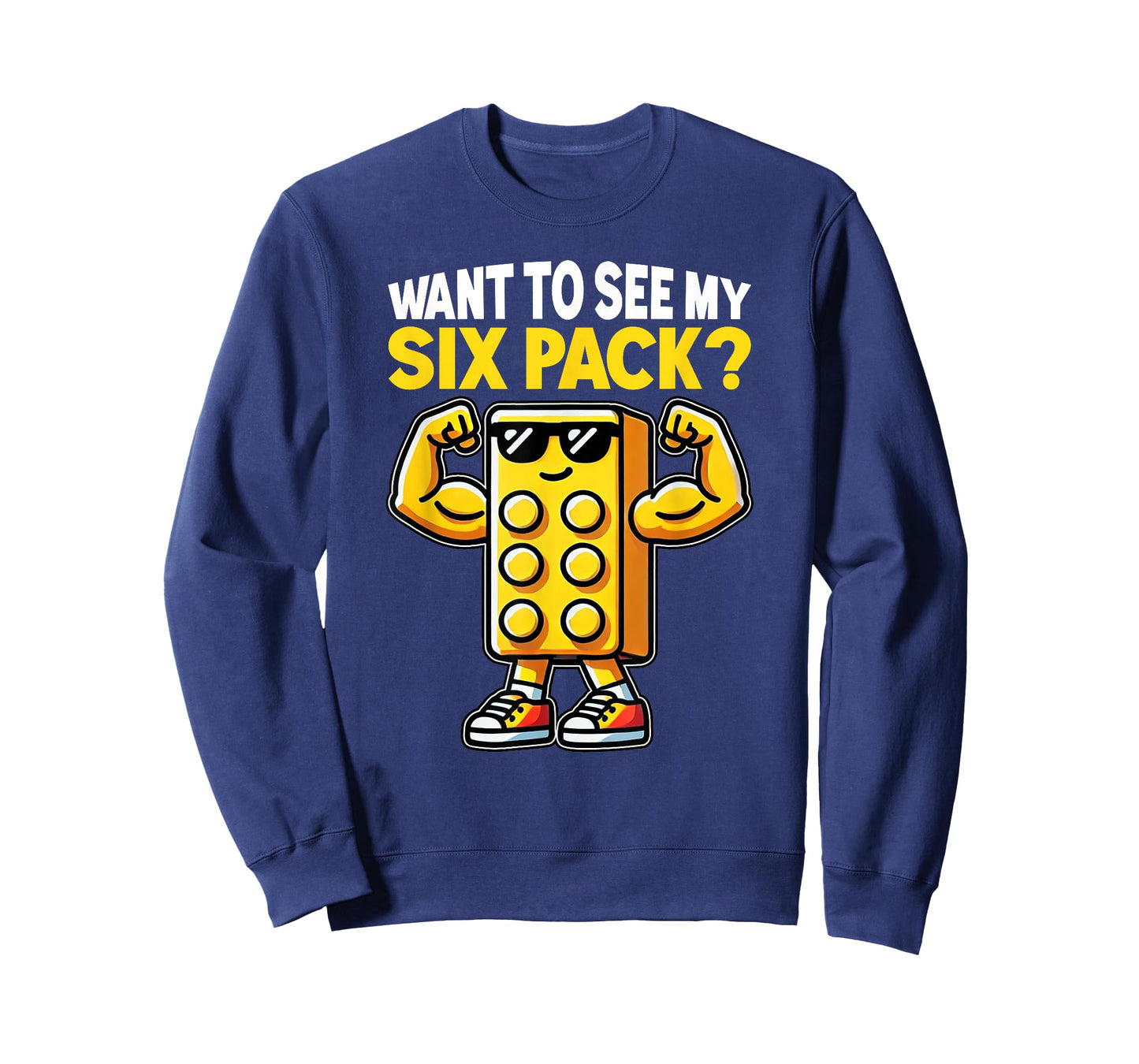 Want to See My Six Pack Master Builder Bricks Lover T-Shirt