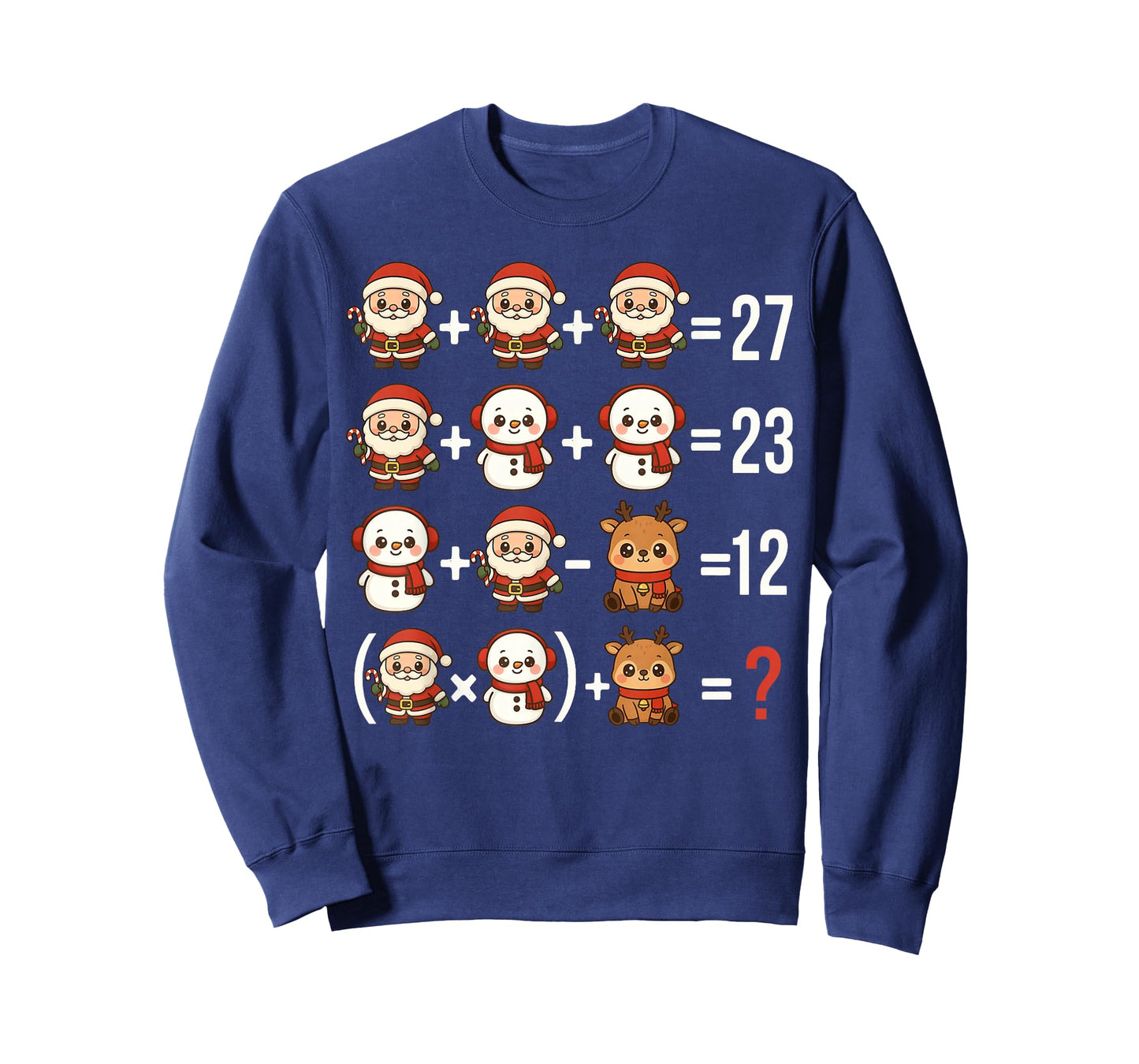 Funny 67 Meme Christmas Math Teacher Santa Six Seven T-Shirt
