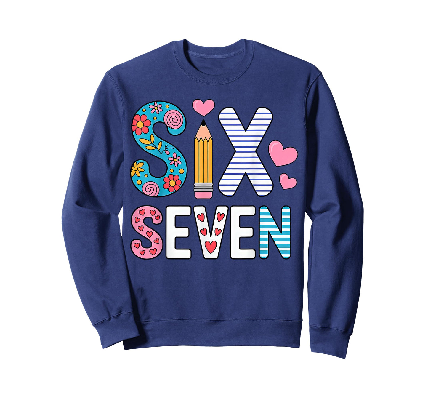 Six Seven 6 7 Meme Teacher T-Shirt
