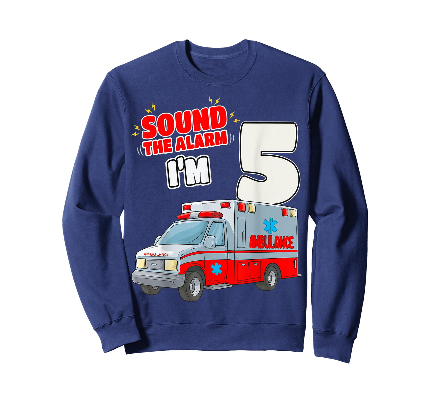 5th Birthday Medical Ambulance EMT 5 Years Old EMS Paramedic T-Shirt