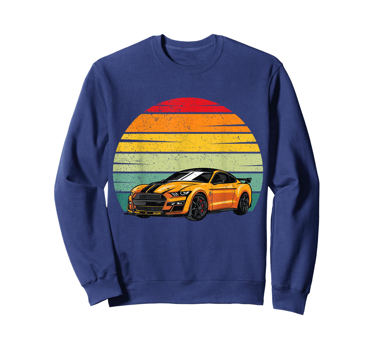 Classic Sport Car Golden Car Lover Gift Mechanic Driver Race T-Shirt