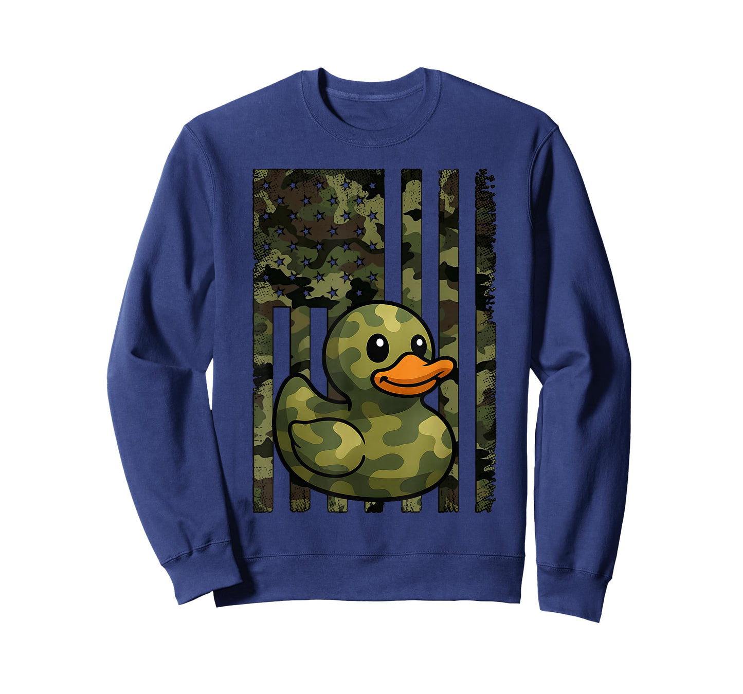Camo Rubber Duckie American Flag Camouflage Rubber Ducky T-Shirt