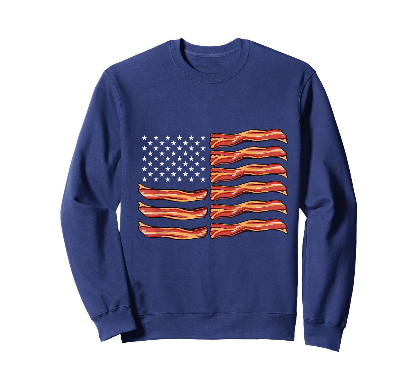 Bacon American Flag T-Shirt