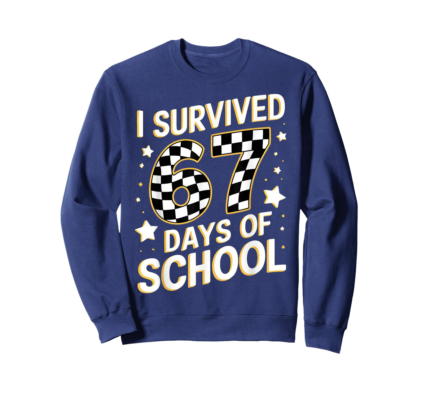 67th Day of School Teacher Kids 67 Math Meme Teacher Student T-Shirt