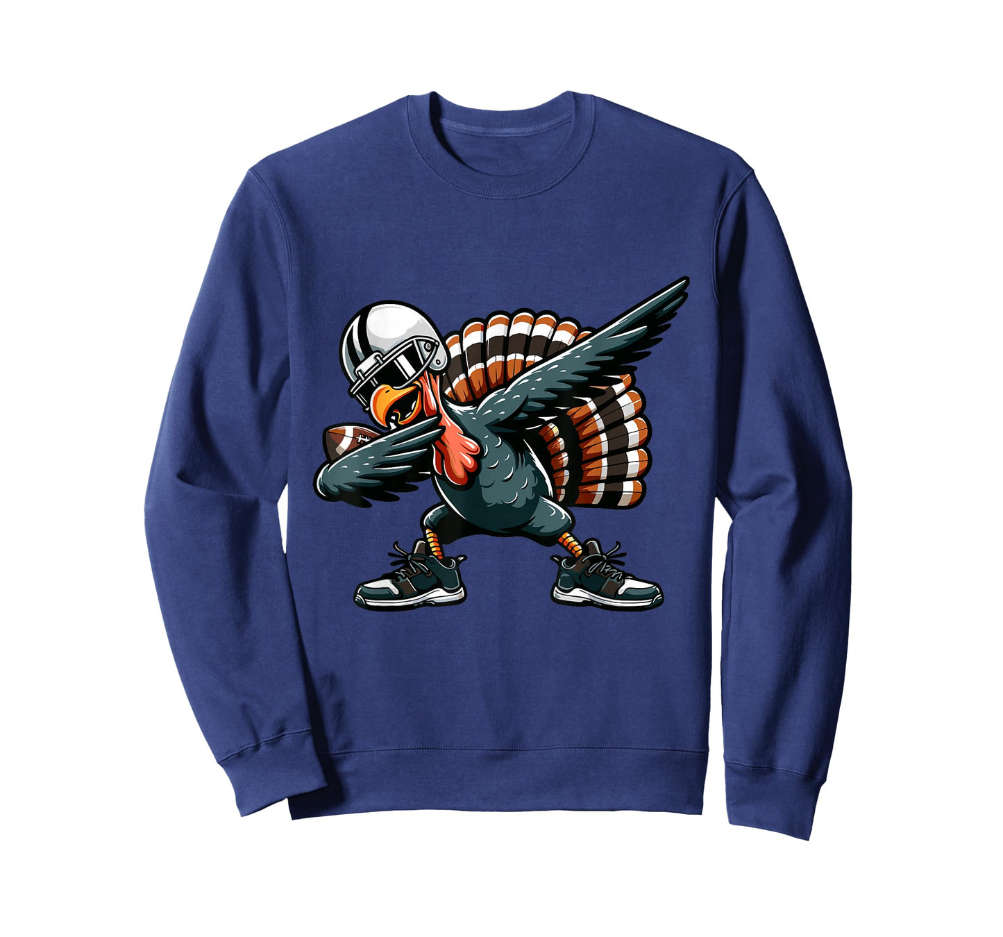 Dabbing Turkey Bowl Football Kids Men Boys Thanksgiving T-Shirt