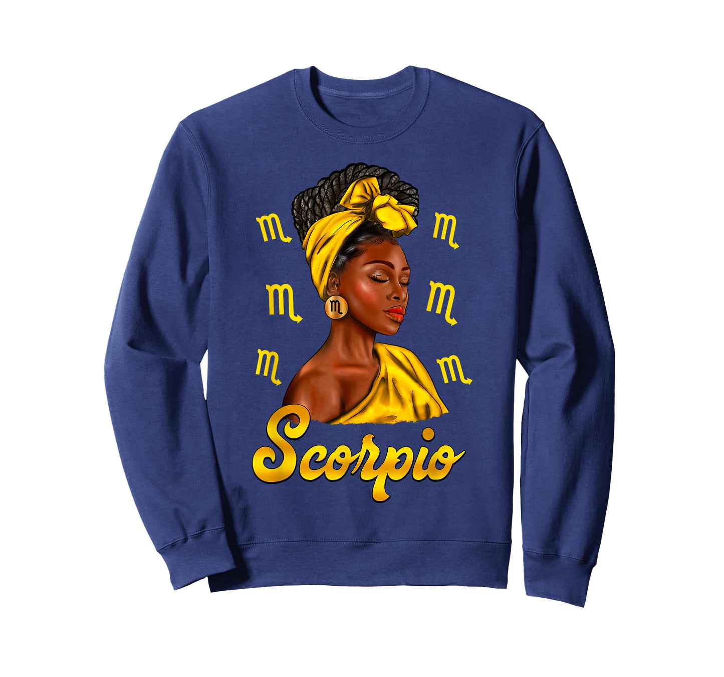 Scorpio Girl Black Woman African American Women Zodiac T-Shirt