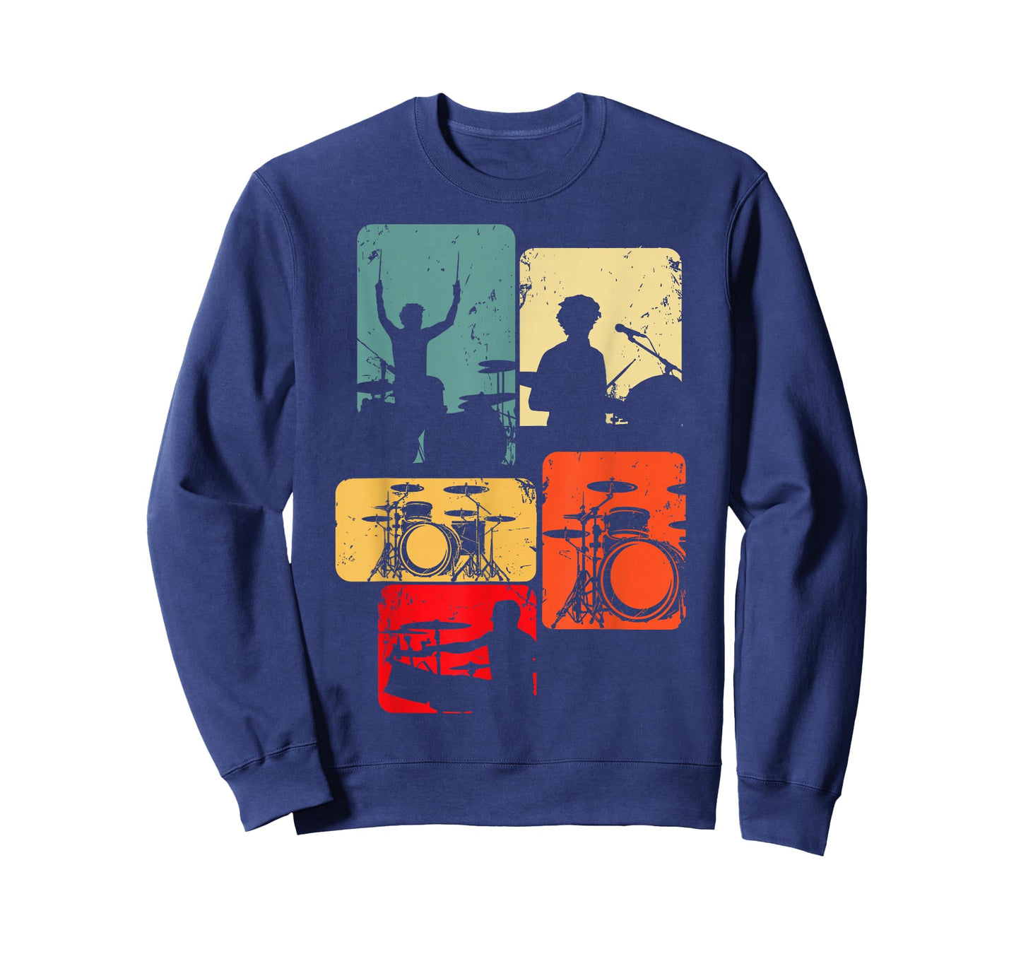 Drummer Drum Sticks Kids Boys Men T-Shirt