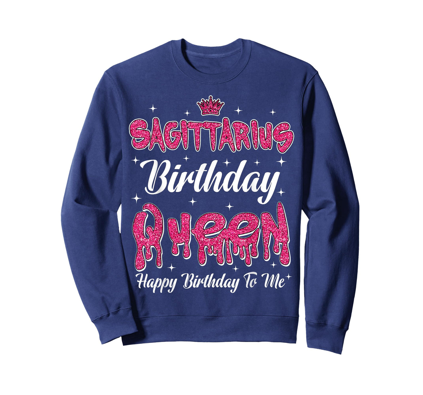 Sagittarius Birthday Queen Happy Birthday Women Girl Zodiac T-Shirt