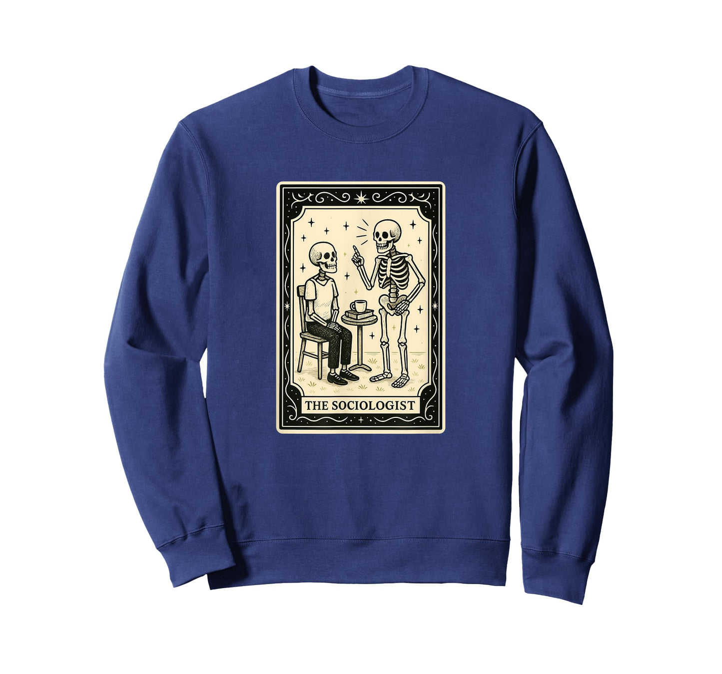 The Sociologist Tarot Card Halloween Spooky Gothic Sociology T-Shirt