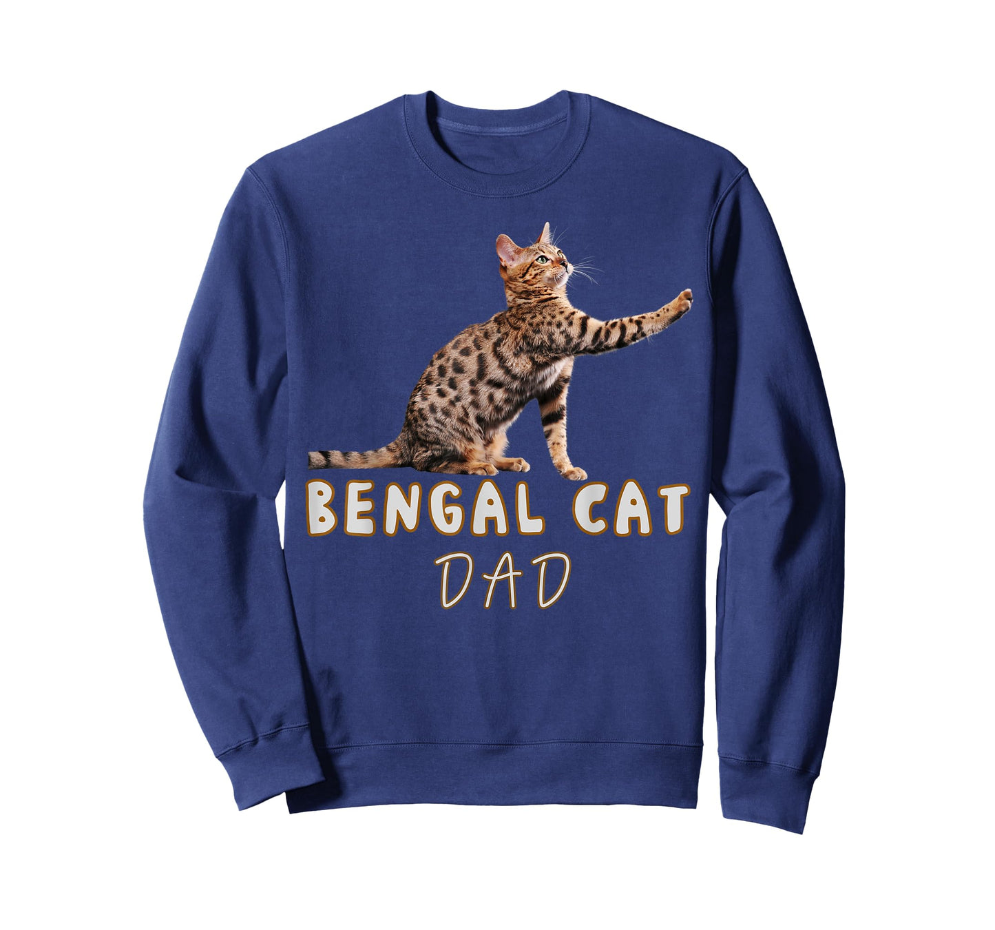 Bengal Cat Dad Funny Cute Bengal Lover T-Shirt