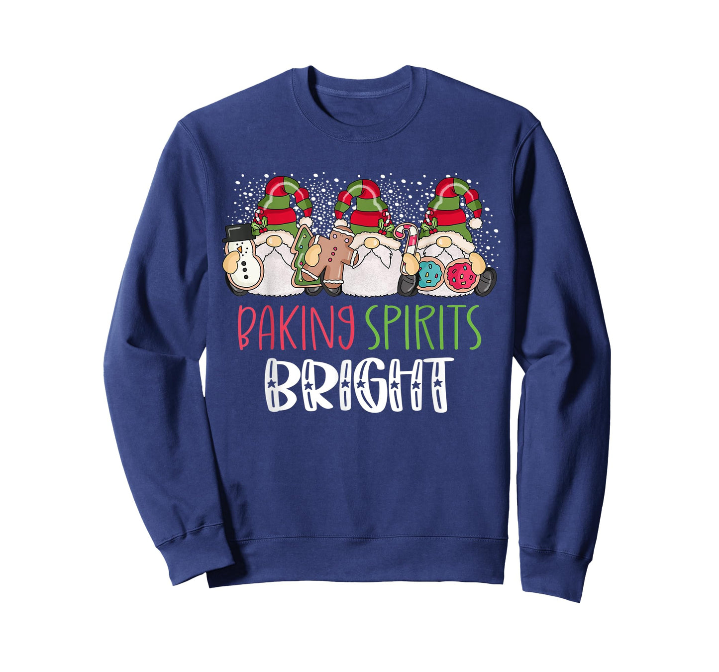 Christmas Baking Shirt Baking With My Gnomies Cute Gnomes T-Shirt