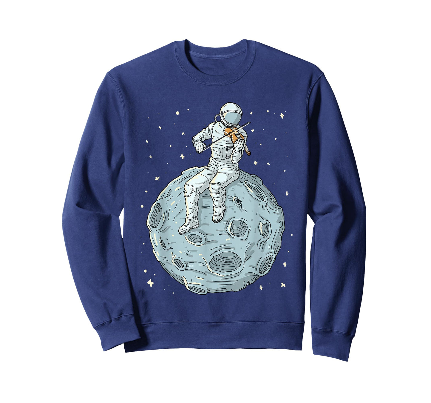 Astronaut Violin Player Violinist Viola Classical Music T-Shirt