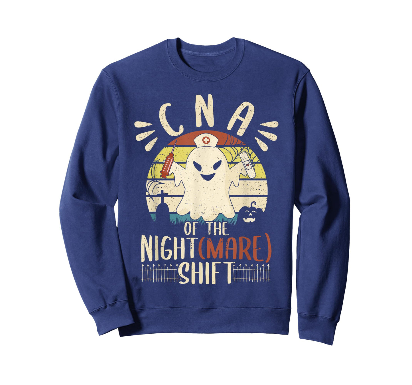 CNA Nurse of the Nightshift Nightmare CNA Women Halloween T-Shirt