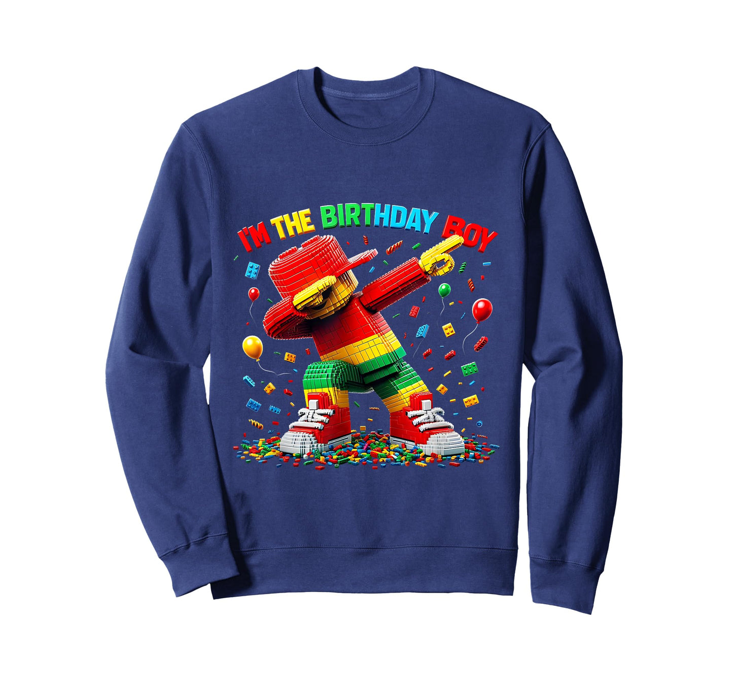 Gamer Building Blocks Bruh Birthday Brick Builder T-Shirt
