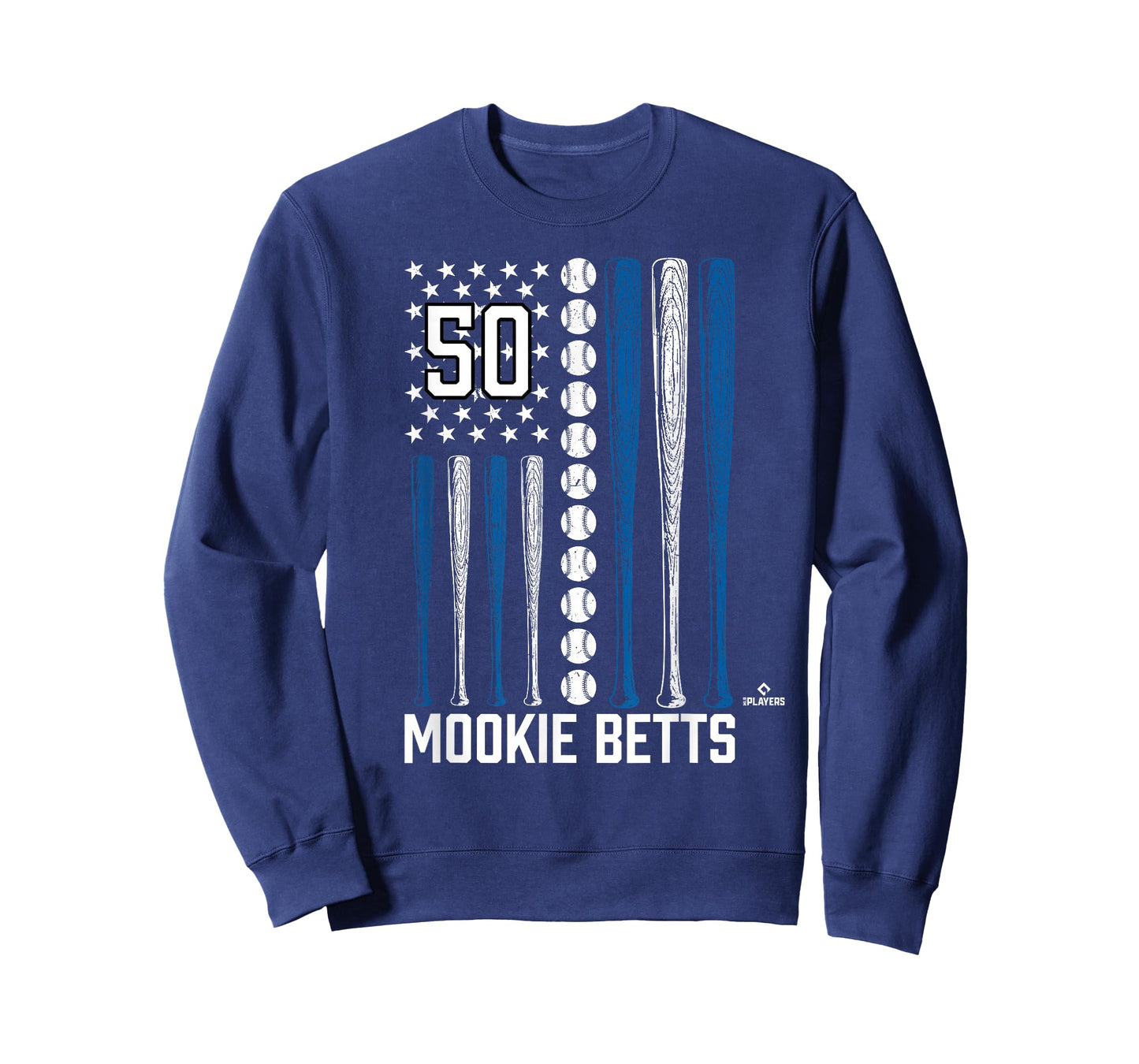 Baseball American Flag Mookie Betts Los Angeles Baseball T-Shirt