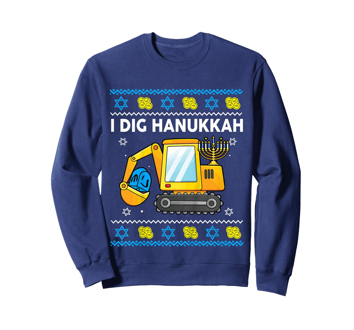 Kids I Dig Hanukkah-Shirt Happy Chanukah Funny Jewish Boy Toddler T-Shirt