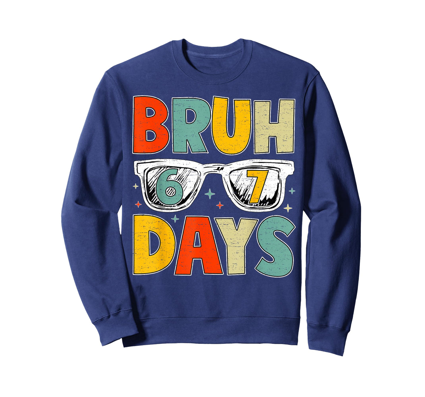 Bruh 67 Days of School Sunglasses 67th Day of School Kid Boy T-Shirt