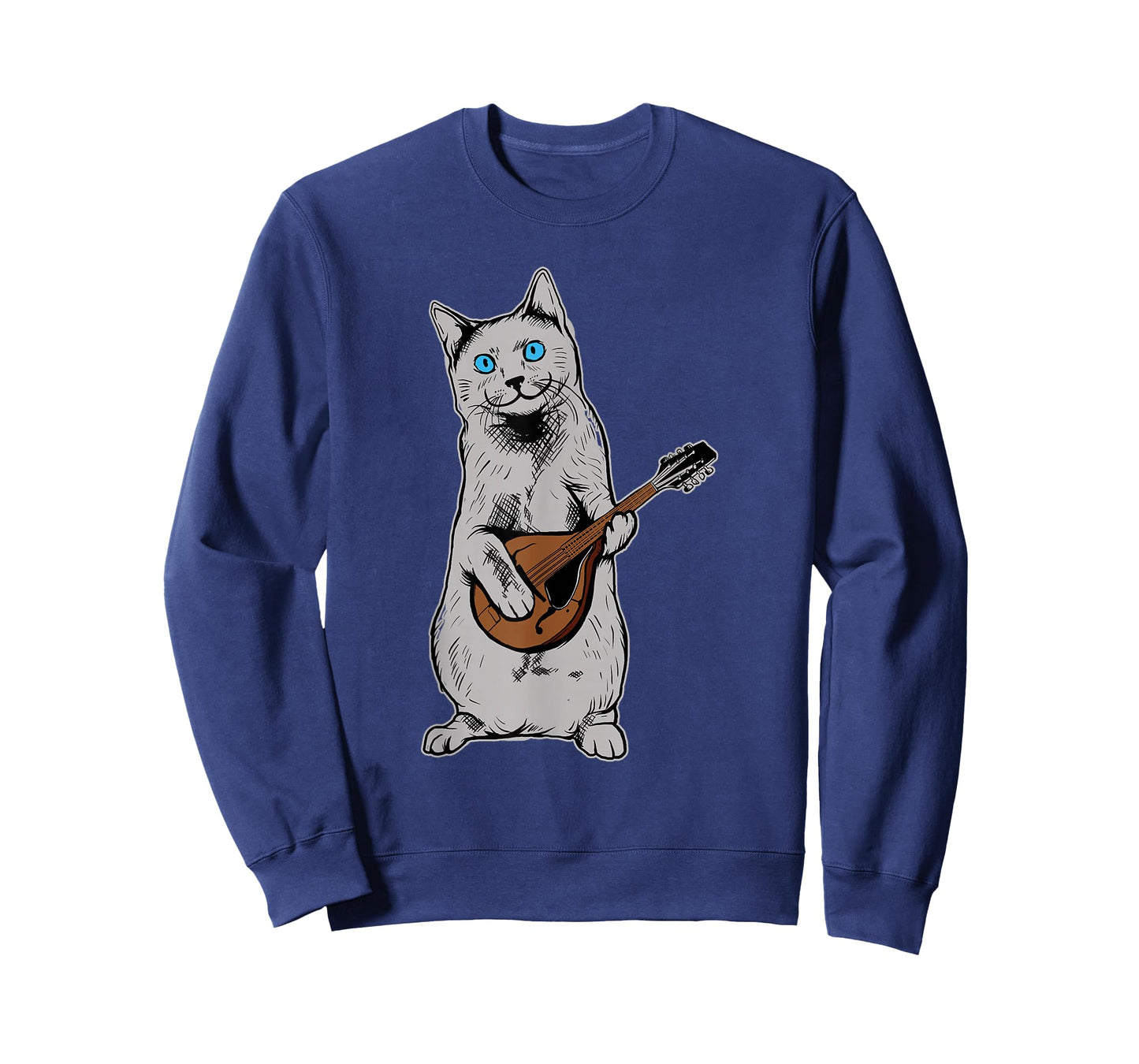 Musician Cat Playing Mandolin T-shirt Bluegrass T-Shirt
