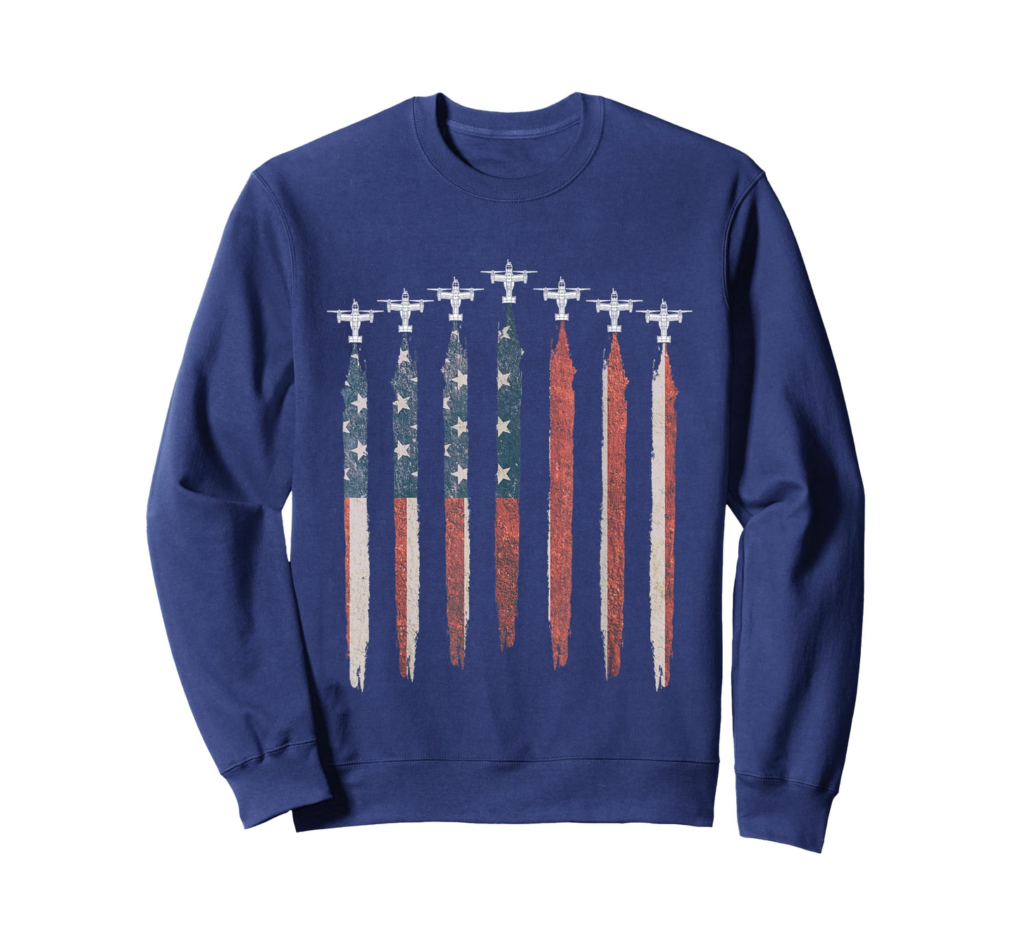 V-22 Osprey Military Helicopter American Flag V22 Squadron T-Shirt