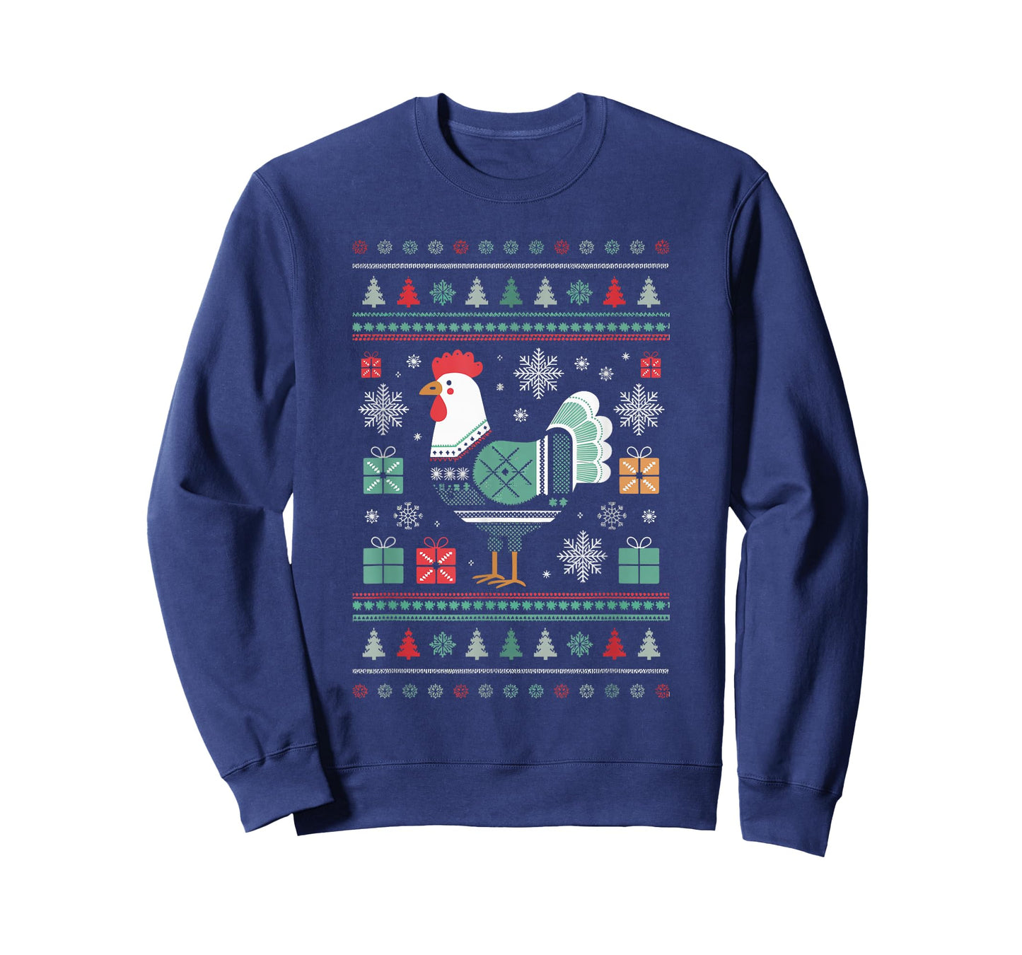 Chicken Ugly Christmas T-Shirt