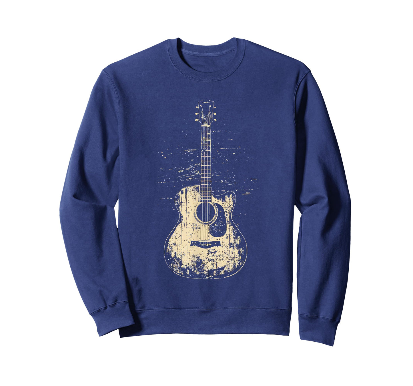 Acoustic Guitar Player Vintage Rock Graphic T-Shirt